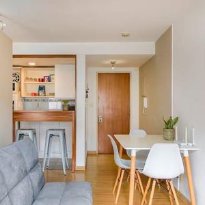 Alquiler Apartamento Monoambiente Totalmente Amueblado Cercano A La Rambla Pocitos