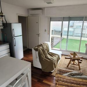 Apartamento Penthouse  De 1 Dormitorio Equipado  En Alquiler En Punta Carretas