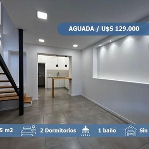 Venta Apartamento Dúplex, 2 Dormitorios, Azotea En Aguada 
