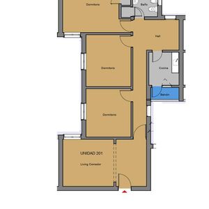 Apartamento De 3 Dormitorios En Venta Con Renta, Tres Cruces  Ap7958060 - 201