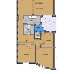 Apartamento De 3 Dormitorios En Venta Con Renta, Tres Cruces  Ap7958094 - 203