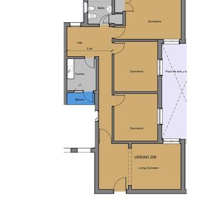 Apartamento De 3 Dormitorios En Venta, Tres Cruces   Ap7958098 - 208