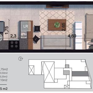 Venta De Apartamento Monoambiente. Zona Pocitos.