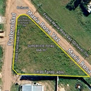 Venta De Terreno En Esquina - 646m² - La Paz, Canelones