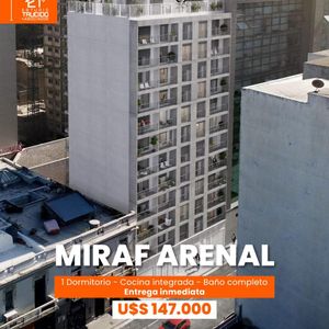 Venta Apartamento 1 Dormitorio A Estrenar En Cordón Cerca De Facultad De Derecho