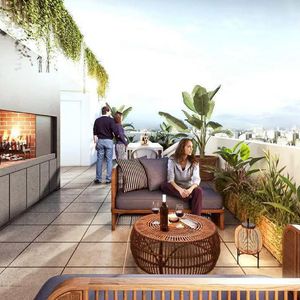 Apartamento De Un Dormitorio En Alquiler Con Muebles En Tres Cruces - 604