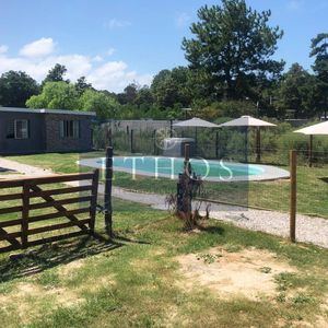 2 Casas En Un Padron, Piscina