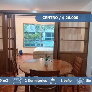 Alquiler Apartamento Amueblado De 2 Dormitorios En Centro