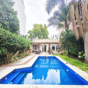 ¡punta Carretas, Hermosa Casa En Alquiler, Fondo Verde, Piscina, Barbacoa!