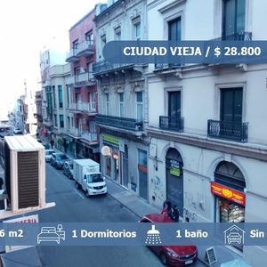 Alquiler Apartamento De Un Dormitorio En Ciudad Vieja