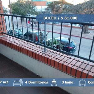 Alquiler Apartamento 3 Dormitorios + 1 De Servicio, 3 Baños, Parrillero, Buceo