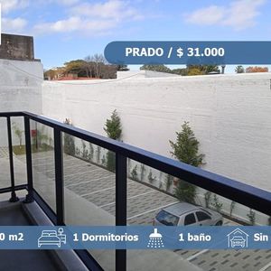 Alquile Apartamento A Estrenar De 1 Dormitorio En Prado.