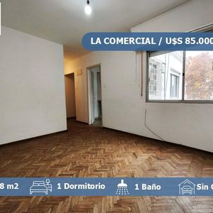 Venta De Apartamento De Un Dormitorio En La Comercial