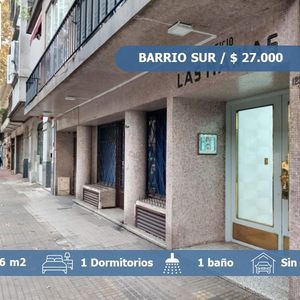 Alquiler Apartamento De 1 Dormitorio Con Patio De Uso Exclusivo En Centro.