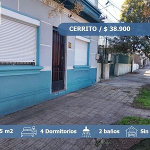 Alquiler Casa De 4 Dormitorios, 2 Baños, Patio Con Parrillero Y Azotea En Cerrito