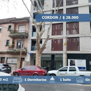 Alquiler Apartamento A Estrenar De Un Dormitorio Con Terraza- Balcón En Cordón