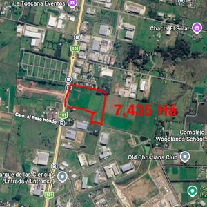Venta Terreno Sobre Ruta 101 7,4350 Há, 200mt Fte.