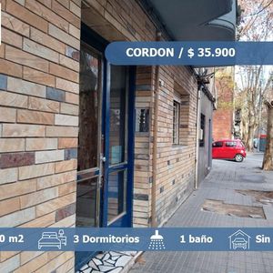 Alquiler Apartamento En Planta Baja Semi Amoblado De 3 Dormitorios, 2 Patios En Cordón