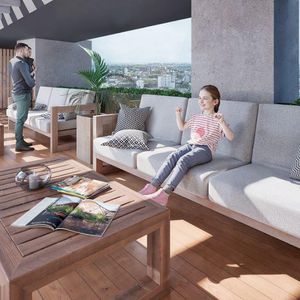 Apartamento De Dos Dormitorios Dúplex Con Parrillero En Venta En  Tres Cruces - 009