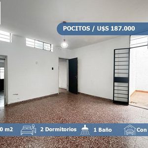 Casa (ph) A La Venta En Pocitos Con Dos Dormitorios, Garaje, Patio De Uso Exclusivo Y Amplia Azotea