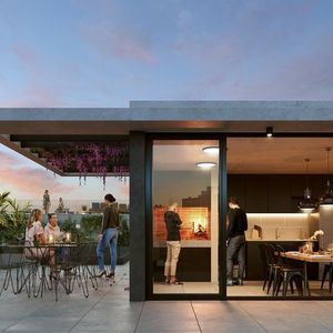 Apartamento Penthouse De Un Dormitorio En Venta En Cordón Sur - 1010