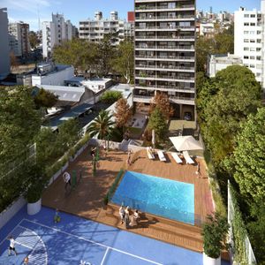 Venta Apartamento 1 Dormitorio Balcón Piscina Cancha Futbol - Basket Amenities - La Blanqueada
