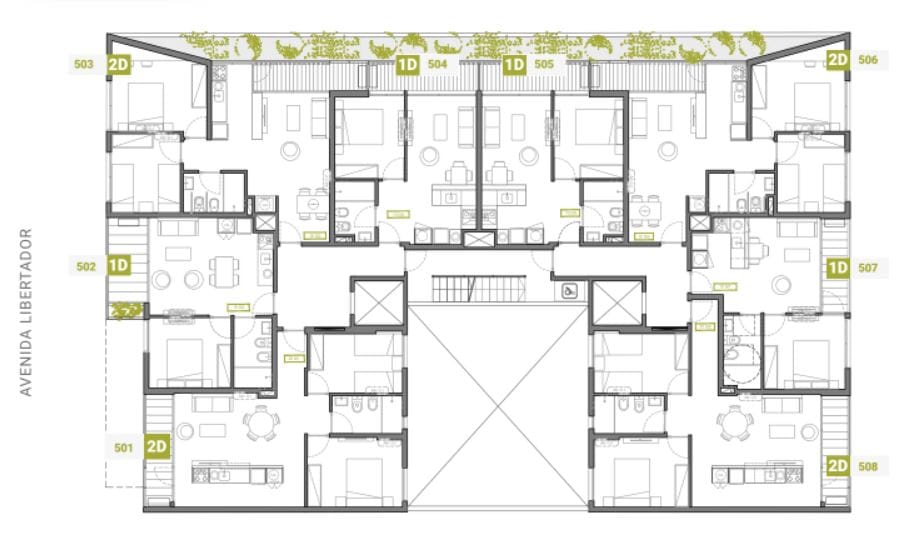 Plano Nivel 5 — 01 Libertador