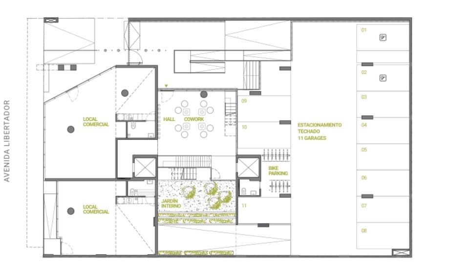 Plano Planta Baja — 01 Libertador