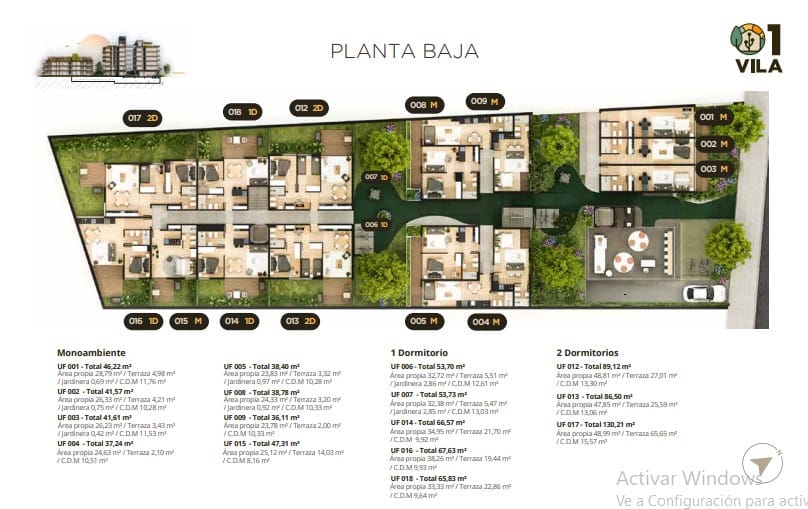 Plano Planta Baja — 01 Vila