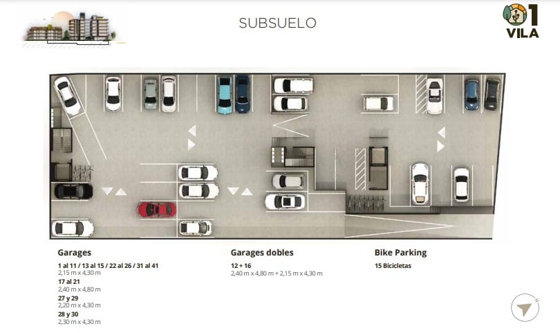 Plano Subsuelo — 01 Vila