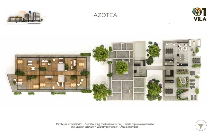 Plano Azotea — 01 Vila
