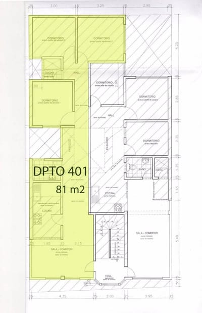 Departamento en Cuarto Piso en Zárate