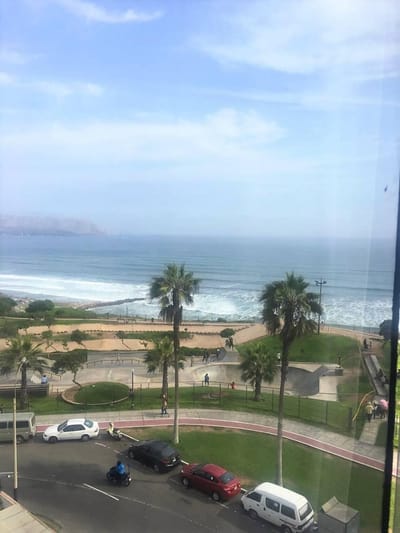 Lindo Departamento 2 Dorm, con Vista Al Mar, Miraflores