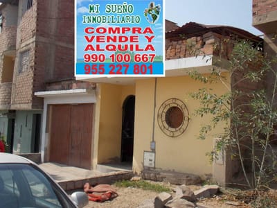 Casa Precio Terreno Cerca a Mega Plaza Express Curva José Gálvez Villa Maria
