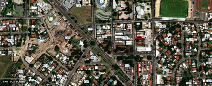 Lote en venta sobre calle Sarandí a metros de la terminal de Ómnibus 