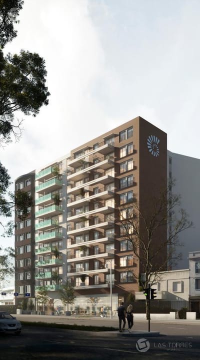 Apartamento - Tres Cruces - al contrafrente, con balcón, estrena 2022