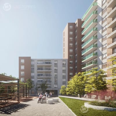 Apartamento - Tres Cruces estrena 2022, de calidad, piso alto, balcón