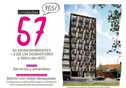 Apartamento - Pocitos Nuevo, estupenda ubicación, ideal inversores!!!