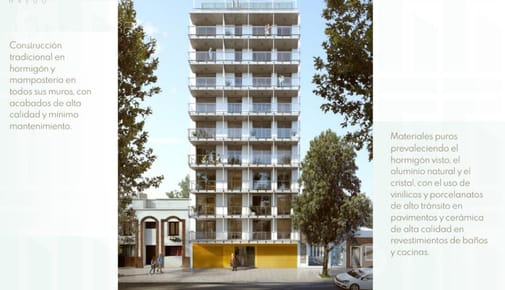 Apartamento - Cordón - dos balcones, frente, prox Terminal