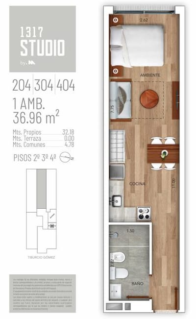 Venta Apartamento Monoambiente. Buceo!