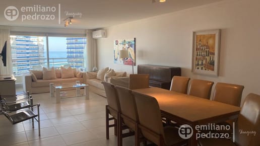 Alquiler Departamento 3 dormitorios en Playa Brava