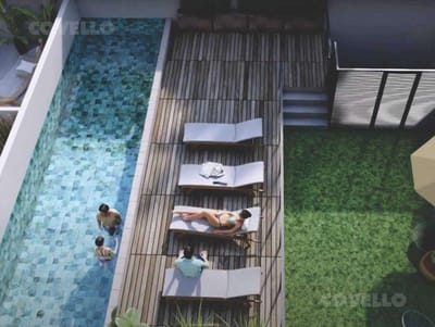 Monoambiente contrafrente en venta en Pocitos