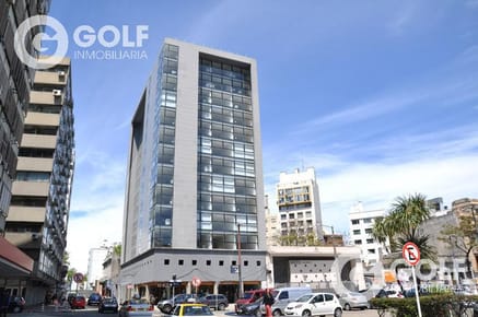 Venta de monoambiente al frente con  terraza con renta en Cordón