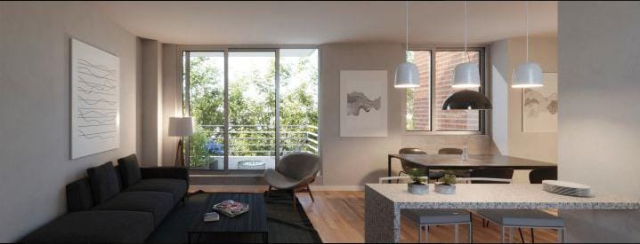 Apartamento 1 dormitorio con terraza en barrio Tres Cruces, Montevideo