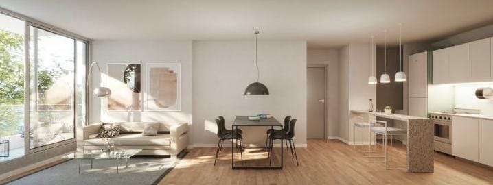 Apartamento 2 dormitorios con terraza en Tres Cruces, Montevideo