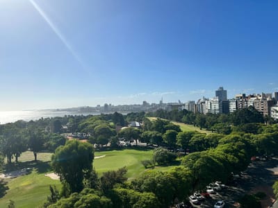 Golf, piso alto, 110 m2 , equipado , 3 dormitorios, garaje !!