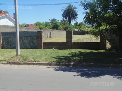 Terreno con paredones perimetrales, relleno