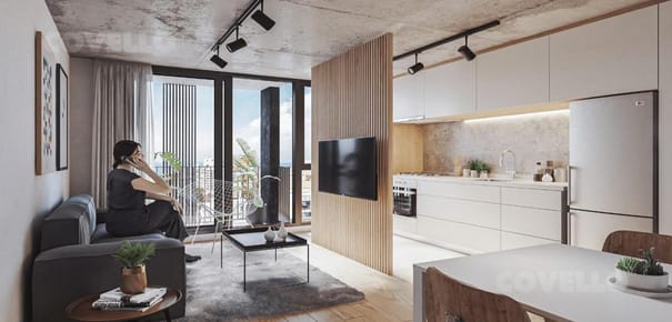 Apartamento en venta de 1 dormitorio en el Centro