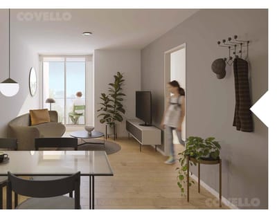 Apartamento en venta 1 dormitorio en Cordón Sur