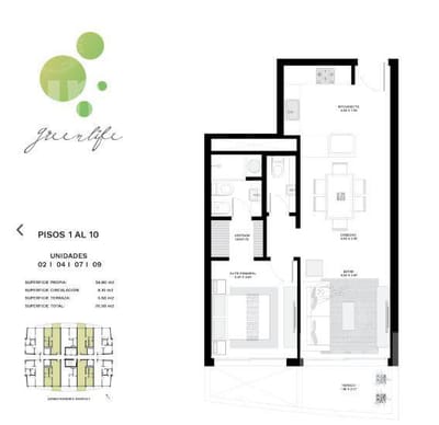 Departamento - Roosevelt